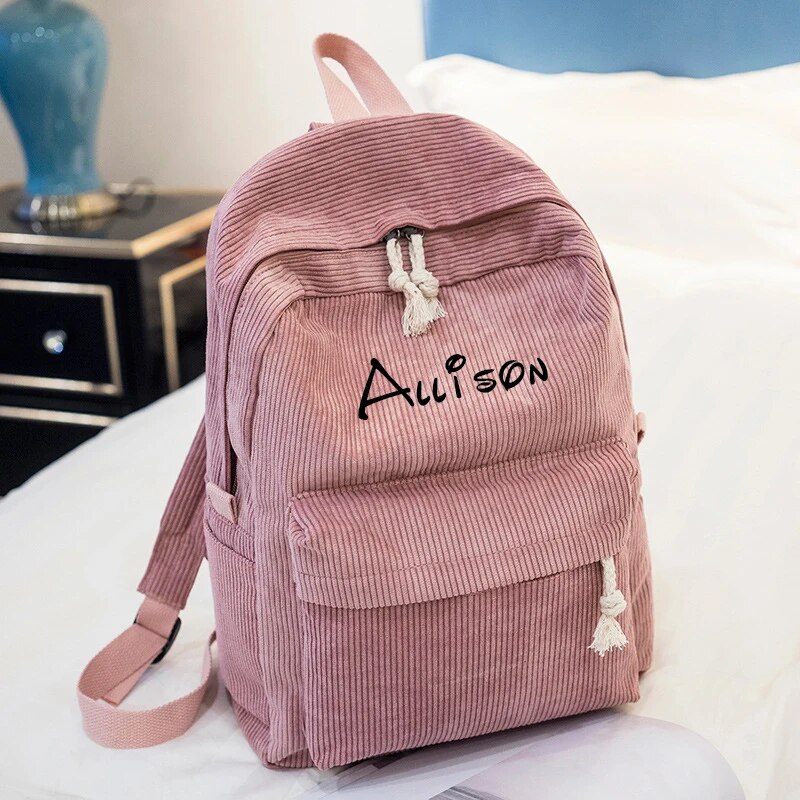 personalized kindergarten backpack